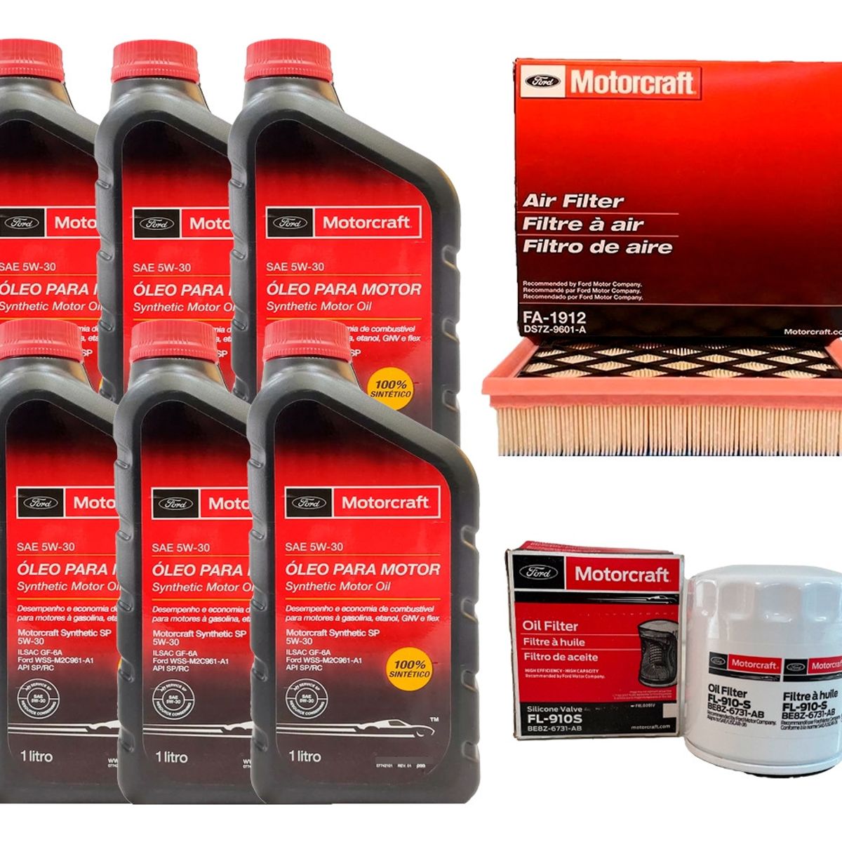 FORD - Kit Mantención Ford Escape 2,0 (2019-2021) Full Sintetico