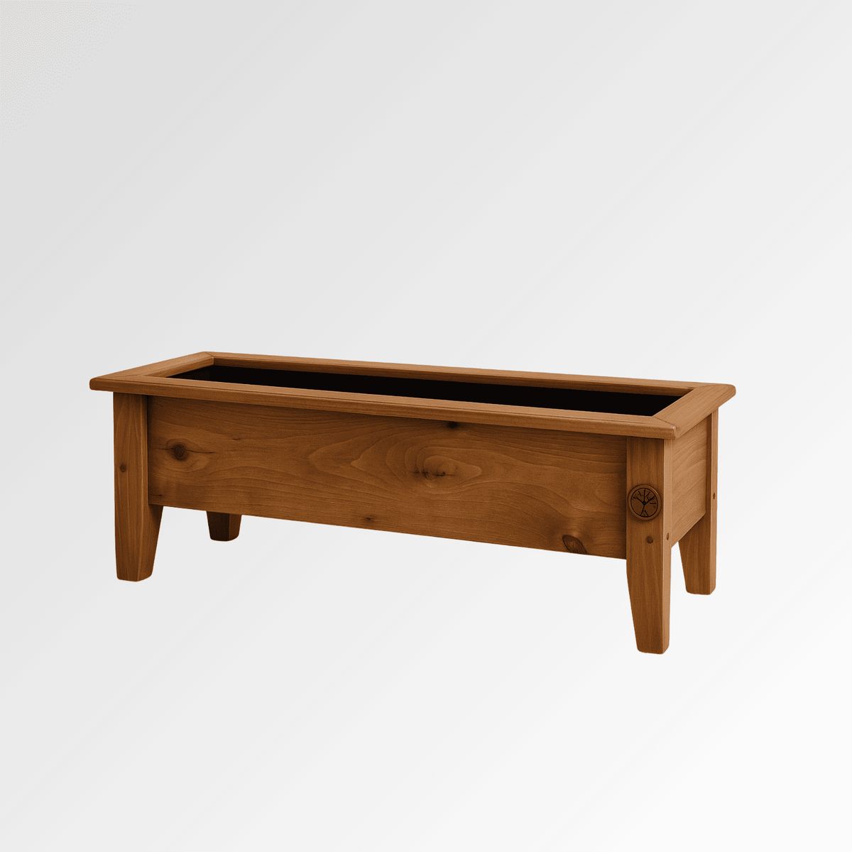 GENERICO - Macetero Jardinera De Madera Rectangular 104 cm.