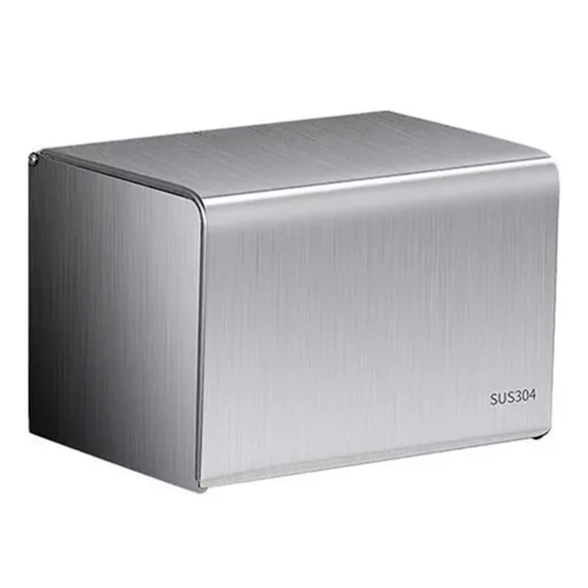 IRM - Porta Confort Papel Higienico con tapa Acero Inoxidable