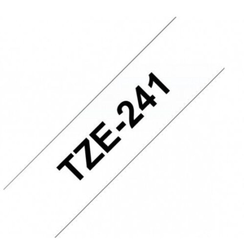 BROTHER - Cinta Brother TZE-241 P/ Rotuladora 18mmx8m