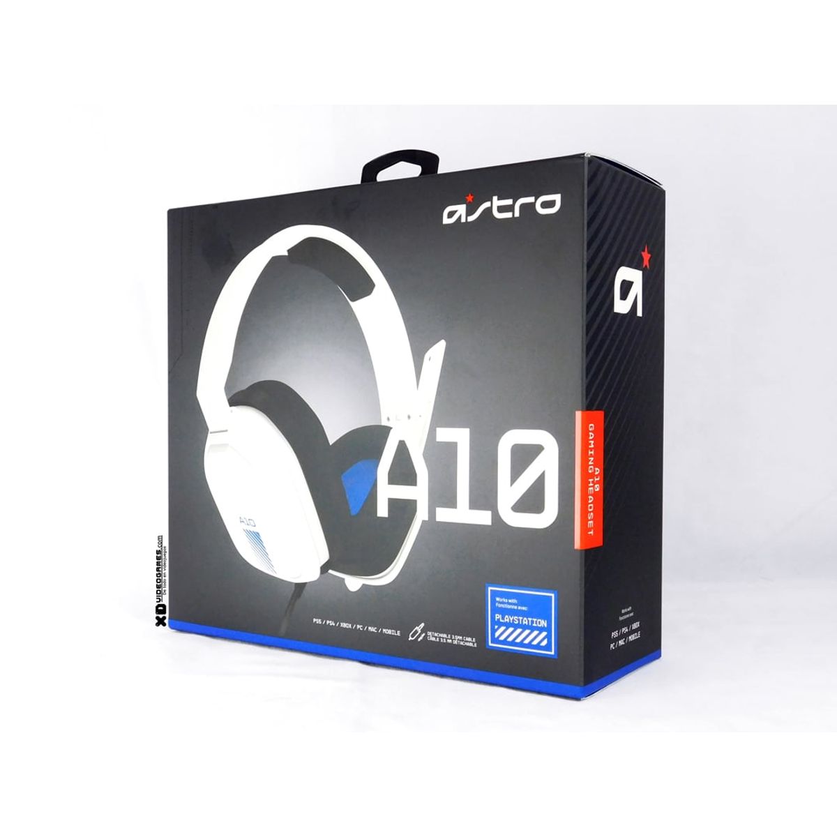 LOGITECH - Audifonos Gamer Astro A10 Playstation Blanco Jack 35mm