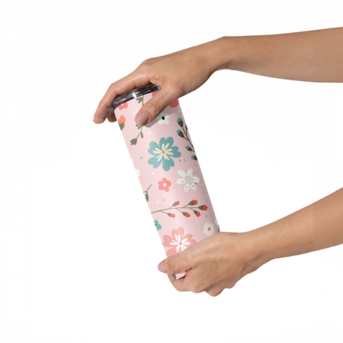 GENERICO - Vaso termico Tumbler TUMB37 Flores 600 ml