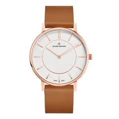 CLAUDE BERNARD - Reloj Slim Line Camel 41mm Hombre