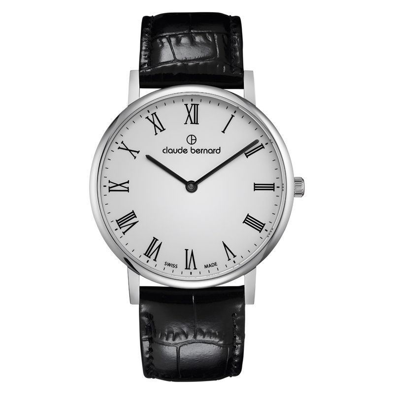 CLAUDE BERNARD - Reloj Claude Bernard Slim Line Roman Numeral 39mm Hombre