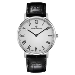 CLAUDE BERNARD - Reloj Slim Line Roman Numeral 39mm Hombre