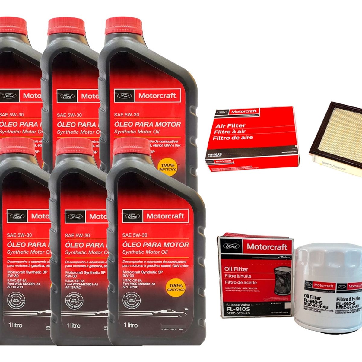 FORD - Kit Mantención Ford Escape (2001-2012) Full Sintetico