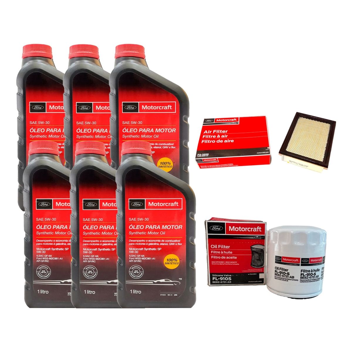 FORD - Kit Mantención Ford Escape (2001-2012) Full Sintetico