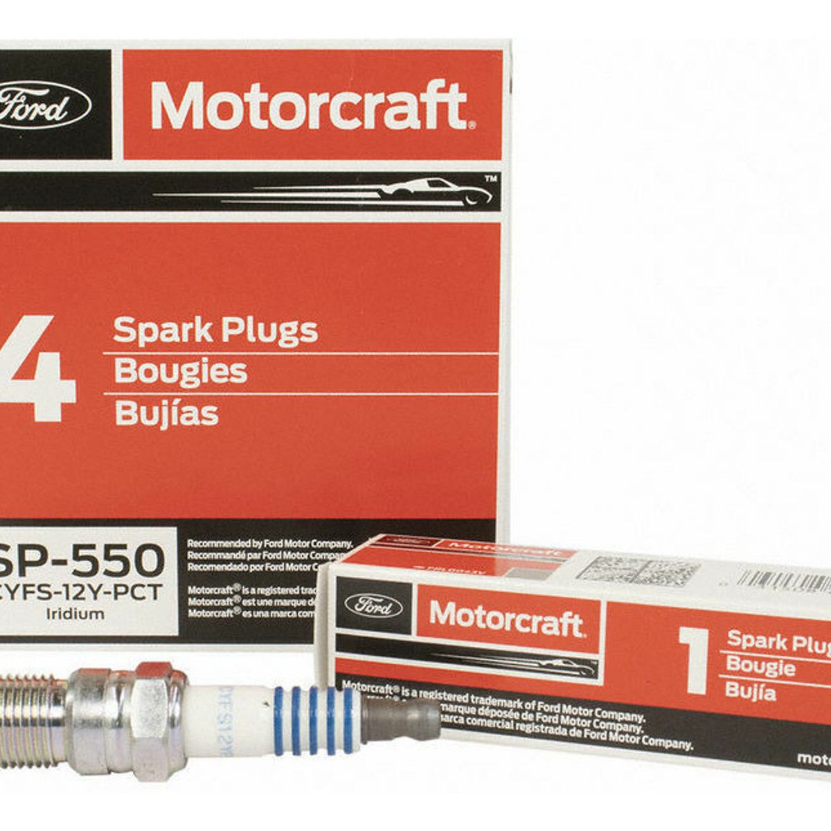 FORD - Juego 4 Bujías Ford Escape: 1.5 Ecoboost. 2020 Original