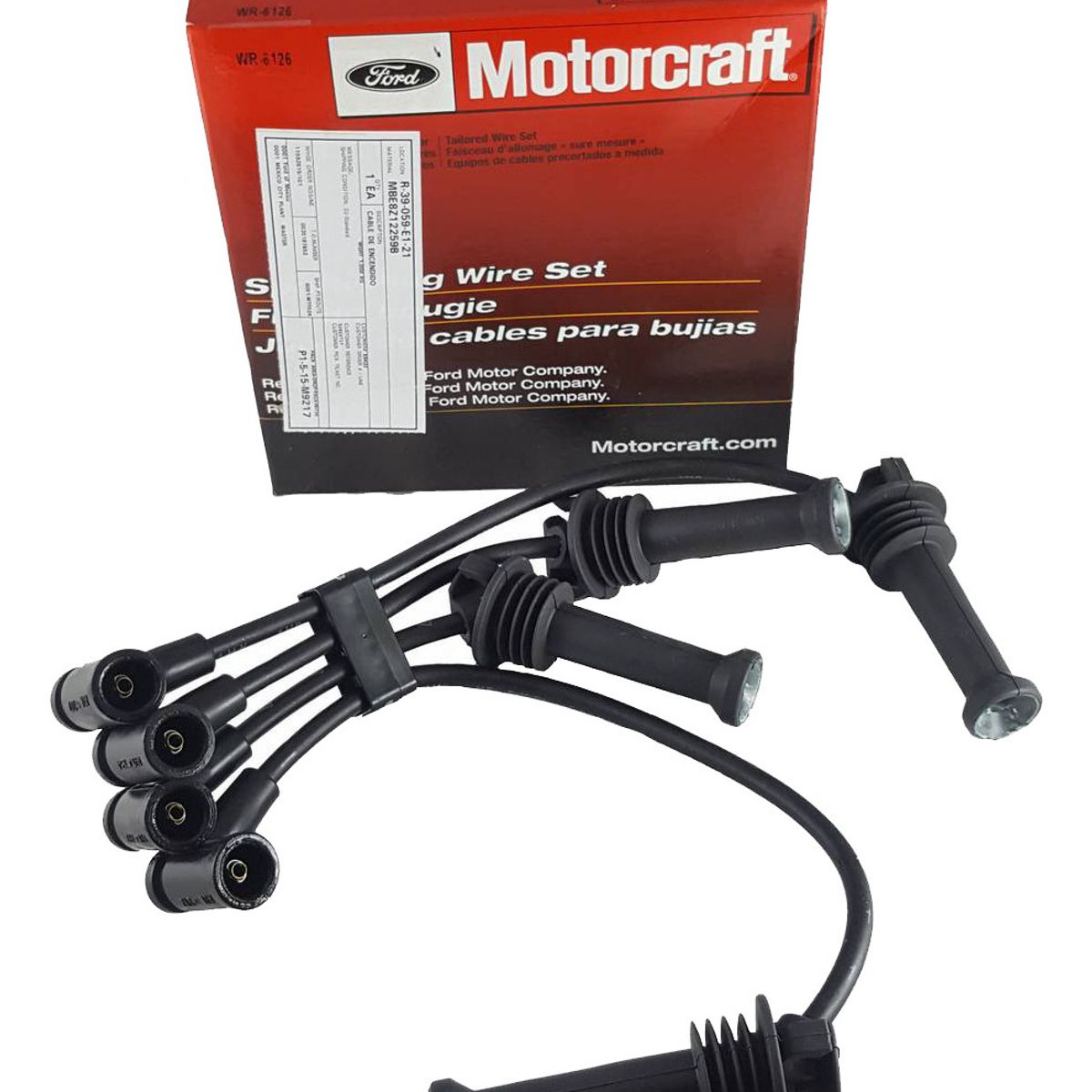FORD - Juego Cables Bujias Ford Fiesta 2011-2019 Original