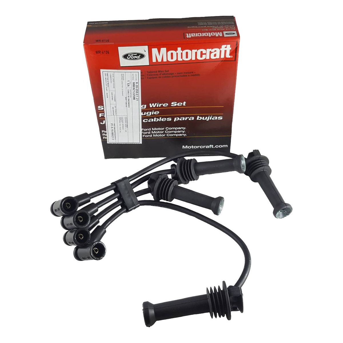 FORD - Juego Cables Bujias Ford Fiesta 2011-2019 Original