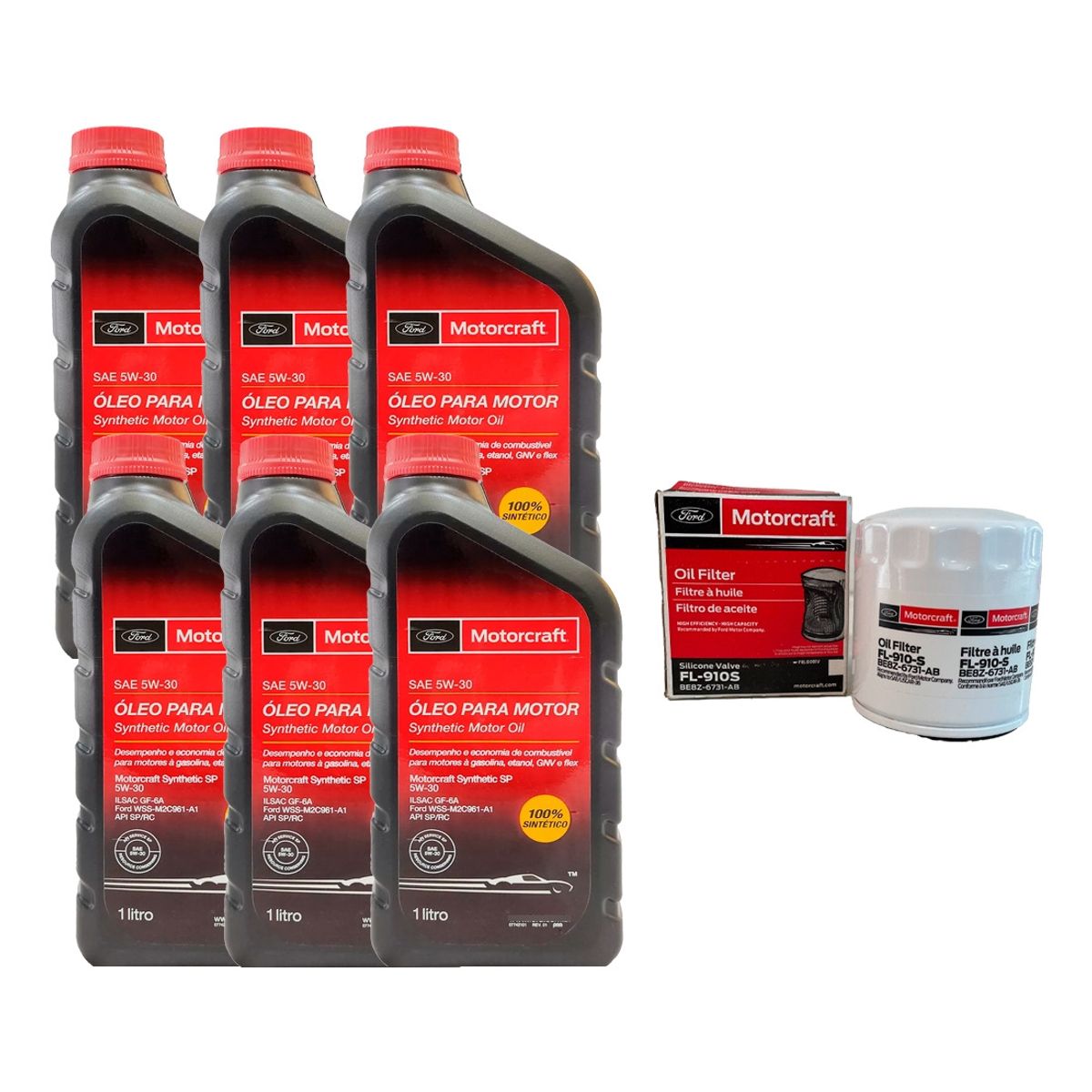 FORD - Kit Mantención Ford Motor 2,0 (2012-2020) Full Sintetico