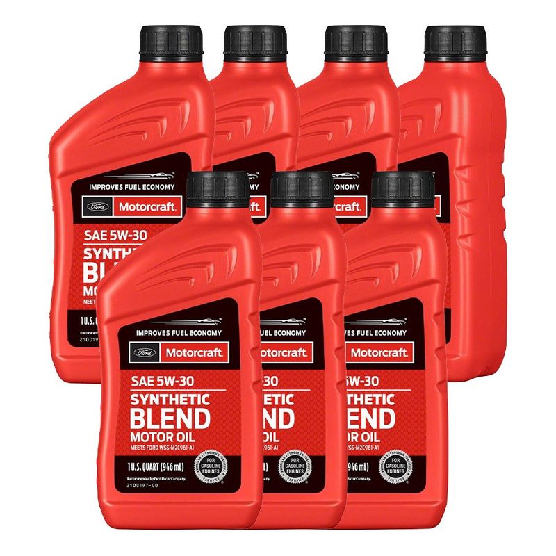 FORD - Aceite Genuino Ford Motorcraft® Sae 5w30 (7 Unidades) 6.6 Lt