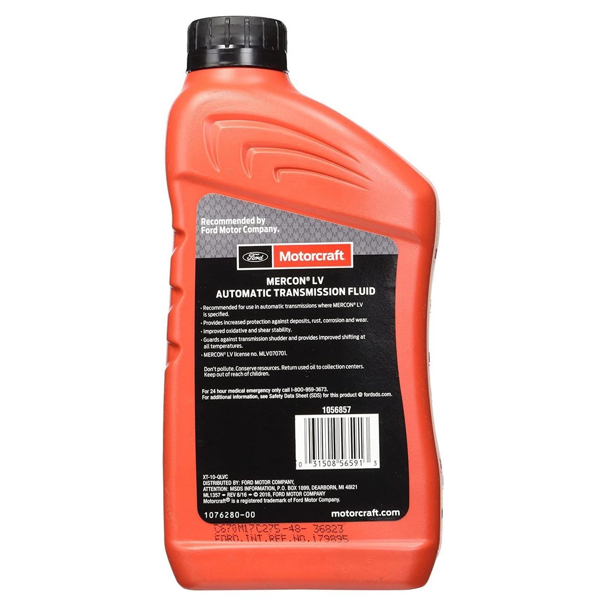 FORD - Aceite Transmisión Mercon Lv Motorcraft Genuino 946ml Atf