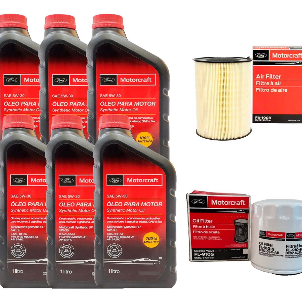 FORD - Kit Mantención Ford Escape 2,0 Eco (2013-2018) Sintetico