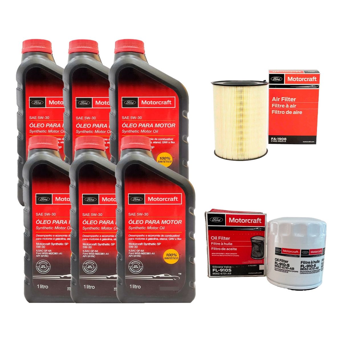 FORD - Kit Mantención Ford Escape 2,0 Eco (2013-2018) Sintetico