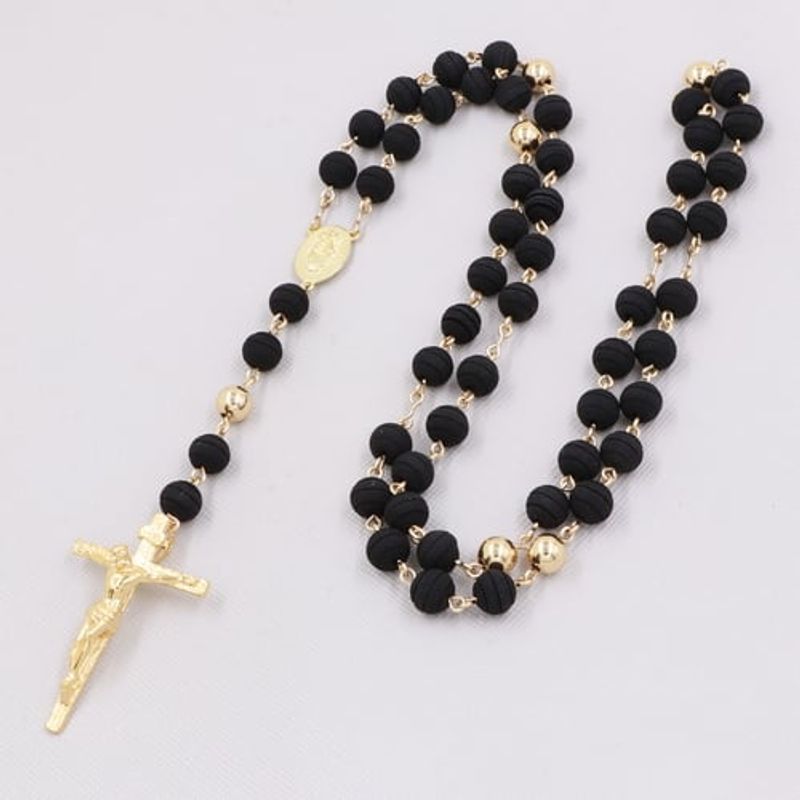 GENERICO - Rosario Artesanal de Oro Laminado 18k