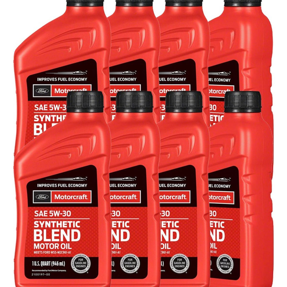 FORD - Aceite Genuino Ford Motorcraft® Sae 5w30 (8 Unidades) 7.6 Lt