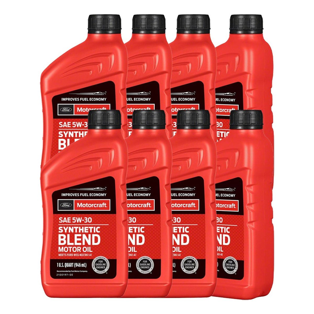 FORD - Aceite Genuino Ford Motorcraft® Sae 5w30 (8 Unidades) 7.6 Lt