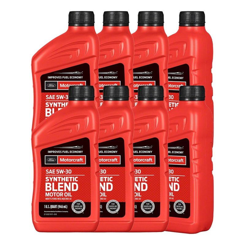 FORD - Aceite Genuino Ford Motorcraft® Sae 5w30 (8 Unidades) 7.6 Lt