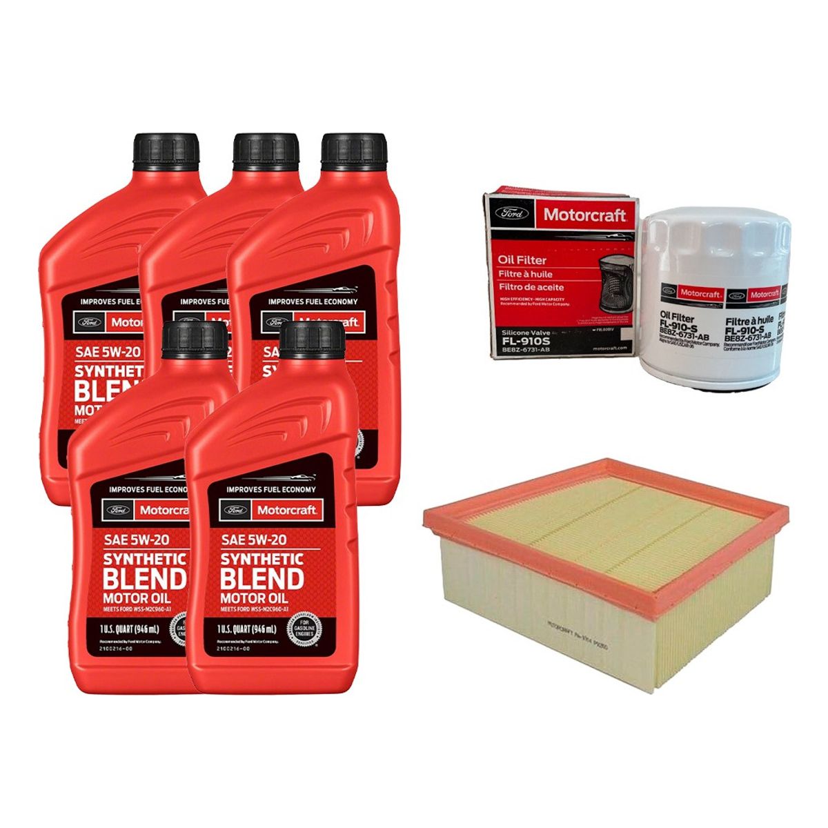 FORD - Kit Mantención Ford Fiesta 2014-2022 1.0/1.6 Original