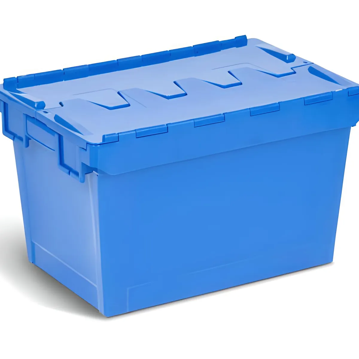 GENERICO - Cajas plásticas logisticas 56 Lts Azul