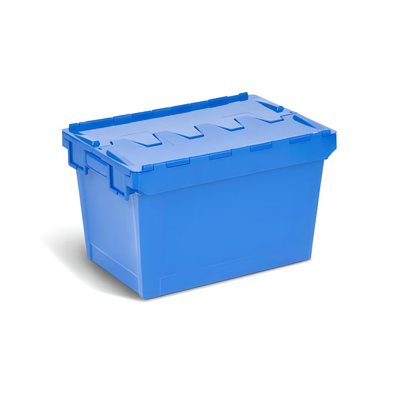GENERICO - Cajas plásticas logisticas 65 Lts Azul