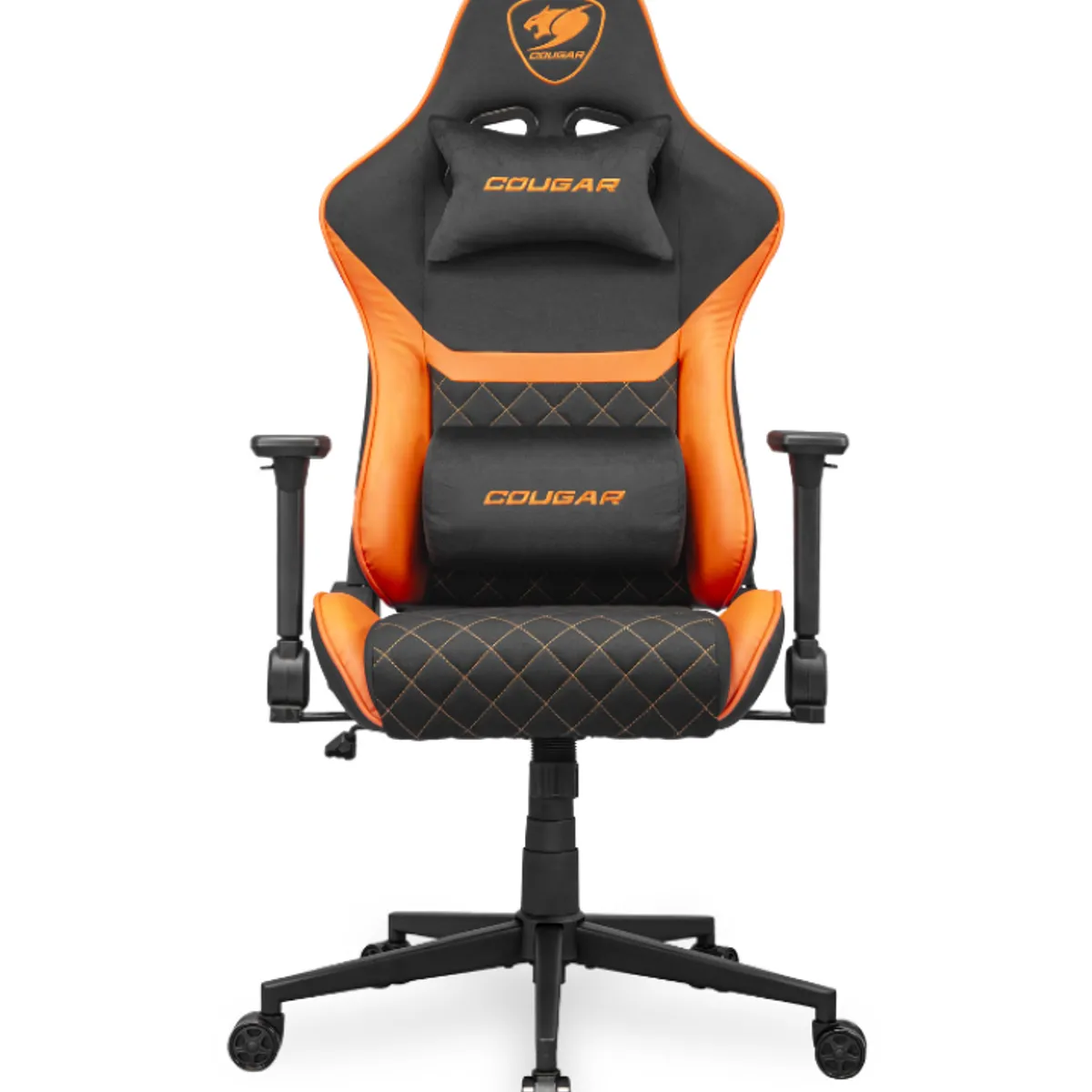 COUGAR - Silla Gamer - Cougar ARMOR ONE V2 F - Soporte máx. 120 kg - Black/Orange