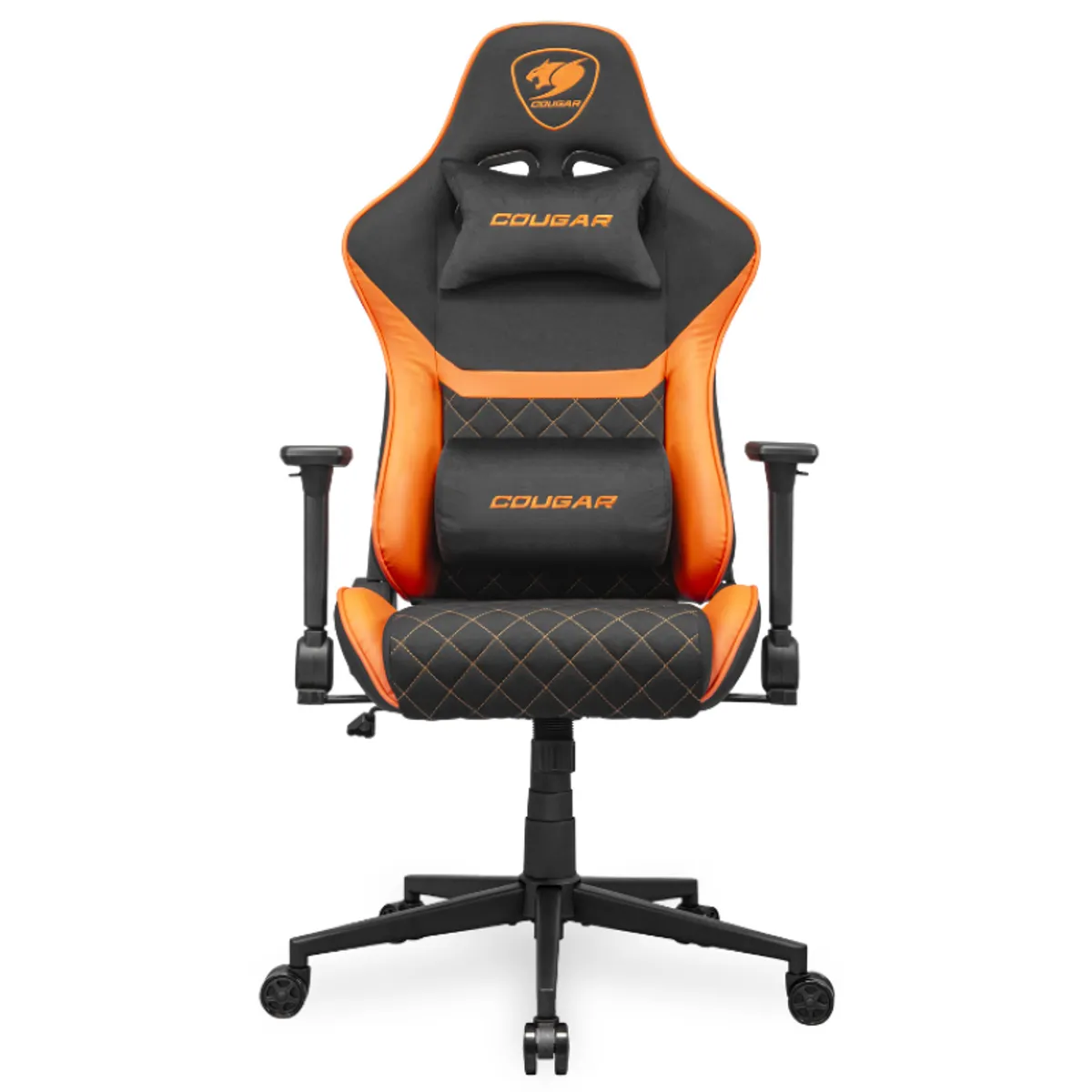 COUGAR - Silla Gamer - Cougar ARMOR ONE V2 F - Soporte máx. 120 kg - Black/Orange