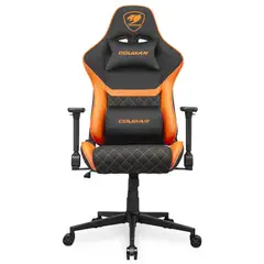 COUGAR - Silla Gamer - ARMOR ONE V2 F - Soporte máx. 120 kg - Black/Orange