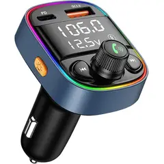 GENERICO - Receptor Bluetooth Cargador Télefono Auto Transmisor Pd-QC30
