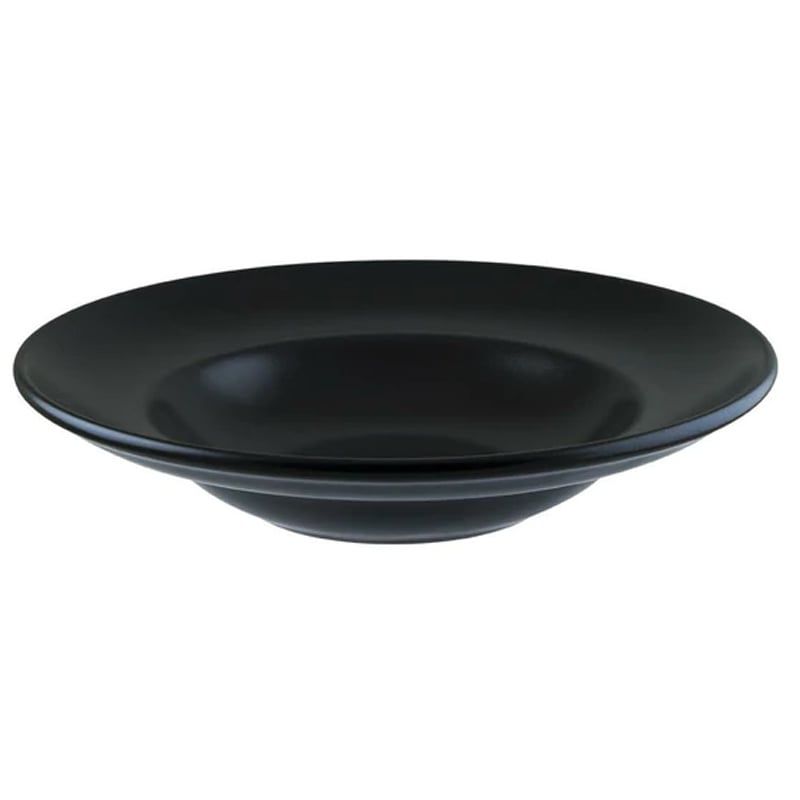 BONNA - Plato Porcelana Hondo 27cm Notte Set 6 pcs