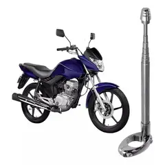 GENERICO - Antena Corta Hilo Curado Motociclistas Motoqueros