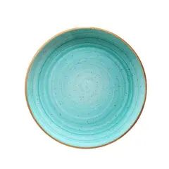 BONNA - Plato Porcelana Aqua 27Cm Set 6 pcs