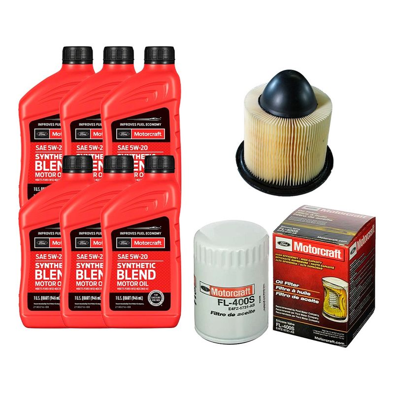 FORD - Kit Ford F150 Motorcraft filtro aceite+aire+aceite motor 4.2