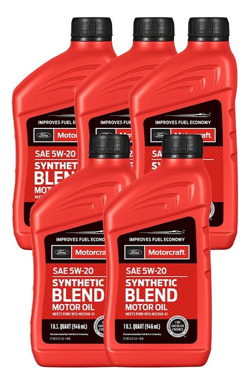 Pack Aceite Motor 5w20 Escape 2.3 5 Unidades