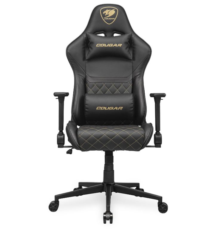 Silla Gamer - ARMOR ONE V2 GOLD- Soporte max. 120 kg - Black