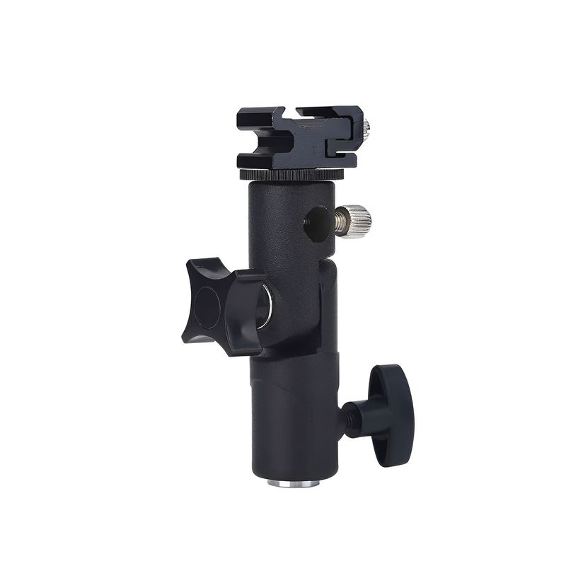 GENERICO - Swivel Soporte de Zapata para Flash y Paraguas Versatilidad y Control de Iluminación