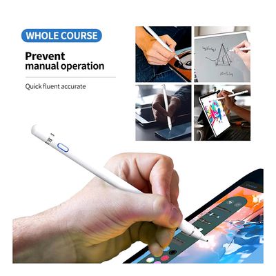Imagen 2 del producto Lápiz Pencil Tácti Universal Para iPad Tablet Android Stylus Blanco