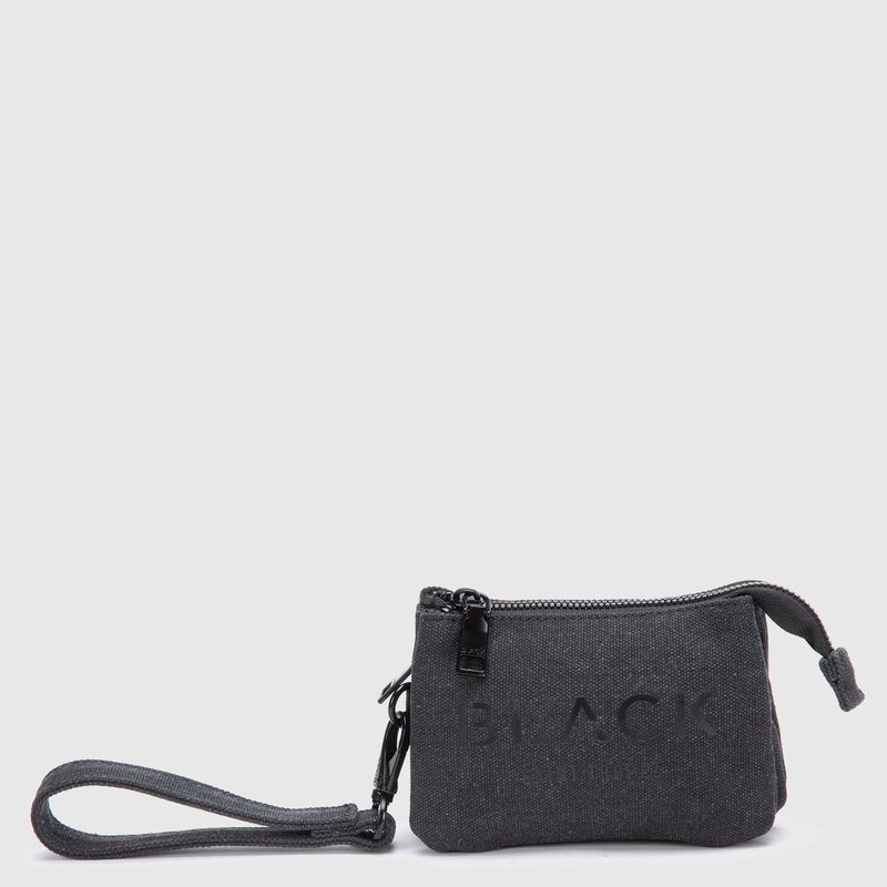 BUBBA - Billetera Canvas Black Black Bubba