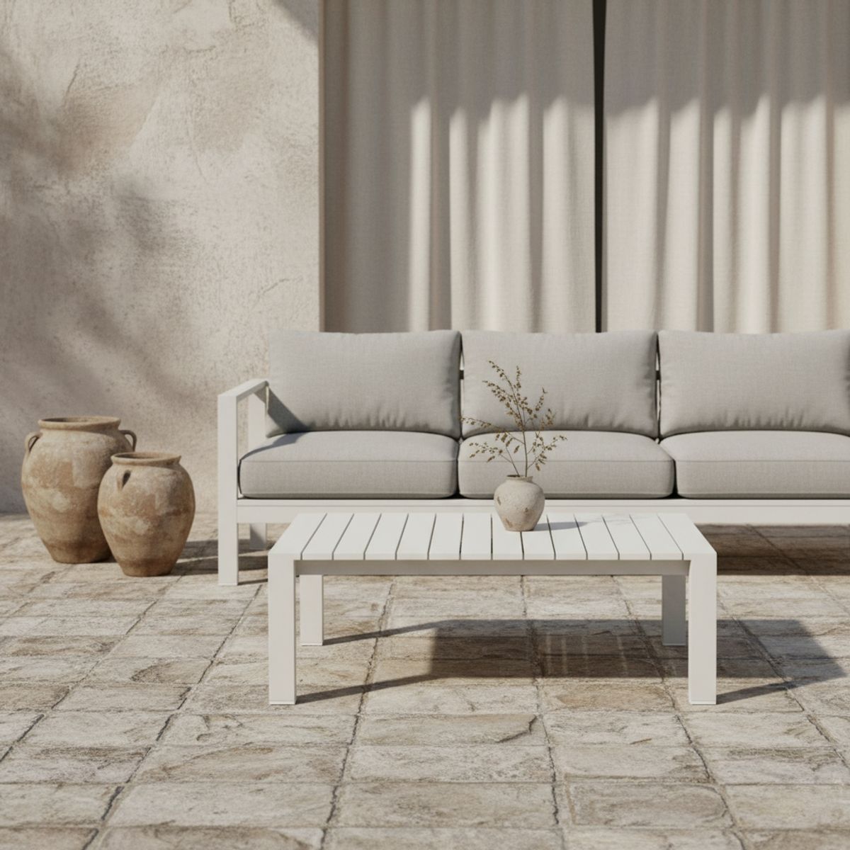 MILK - Mesa De Centro Terraza Alicia Beige