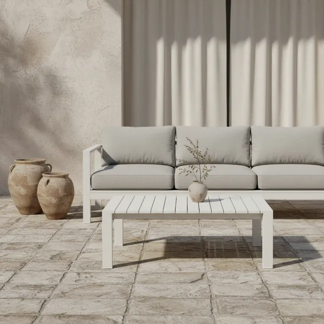 MILK - Mesa De Centro Terraza Alicia Beige