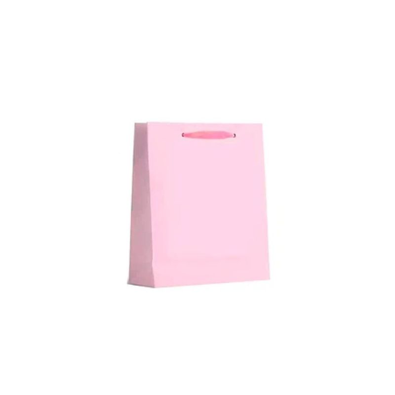 GENERICO - Bolsa De Regalo Rosa 12x31x40cm