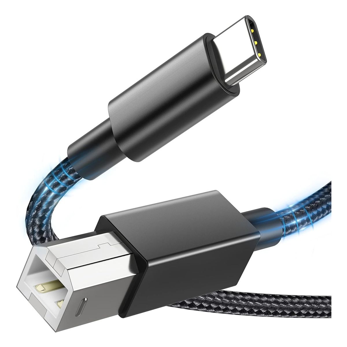 GENERICO - Cable Usb Tipo C Usb B 2.0 Impresora Para Mac Air Pro M1 M2
