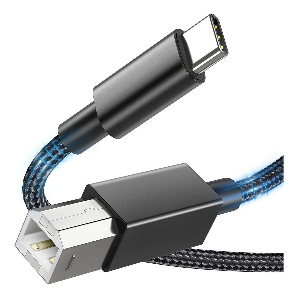 GENERICO - Cable Usb Tipo C Usb B 2.0 Impresora Para Mac Air Pro M1 M2