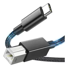 GENERICO - Cable Usb Tipo C Usb B 2.0 Impresora Para Mac Air Pro M1 M2