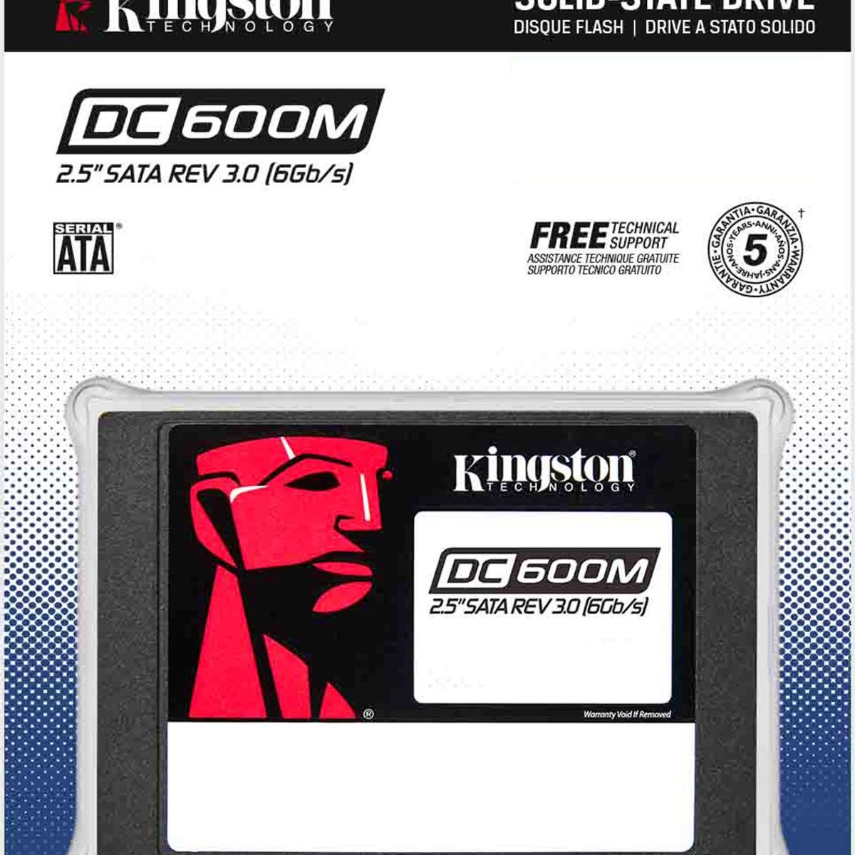 KINGSTON - Disco SSD Kingston Data Center Enterprise DC600M 960GB 2.5