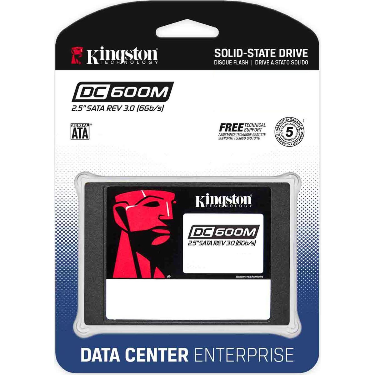 KINGSTON - Disco SSD Kingston Data Center Enterprise DC600M 960GB 2.5