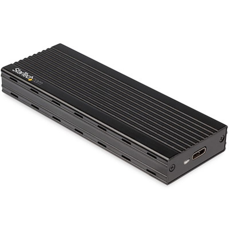 STARTECH - Cofre StarTech para unidades M.2 SSD o NVMe USB-C Aluminio - Gris