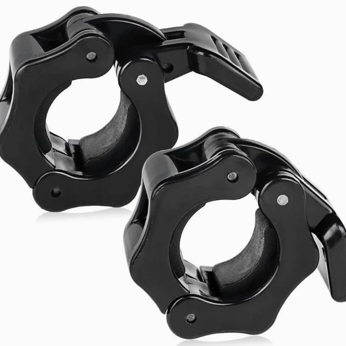 MERCADO CBF - Seguros Pesas X2 Unidades Barra Collarines  50mm Gimnasio