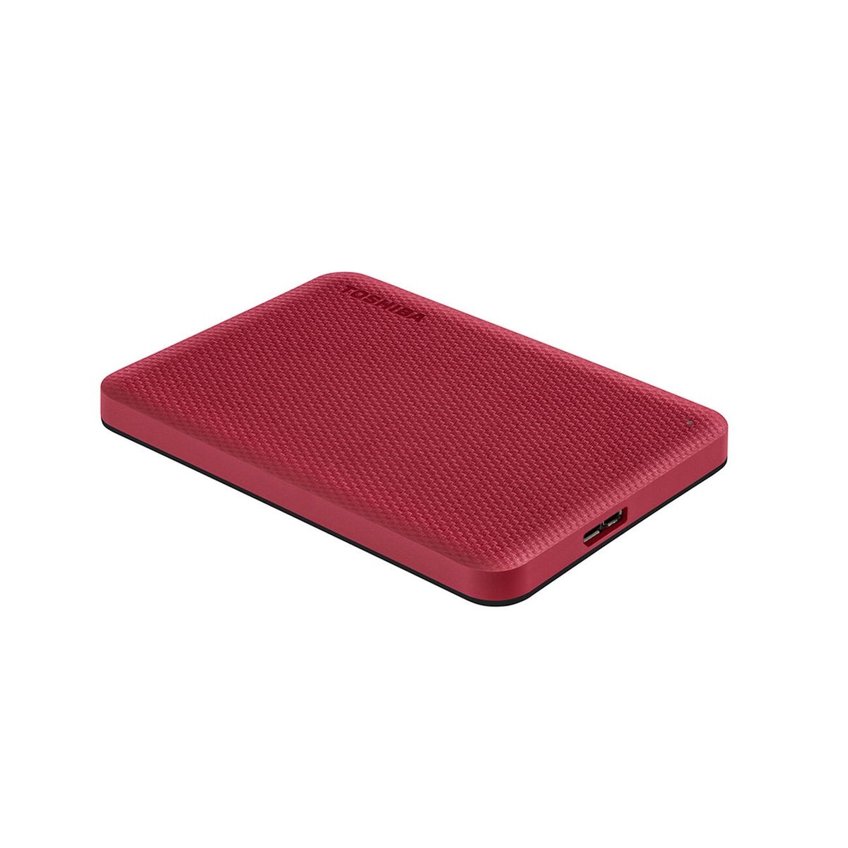 TOSHIBA - Disco duro externo Toshiba canvio advance 1TB Rojo TOSHIBA